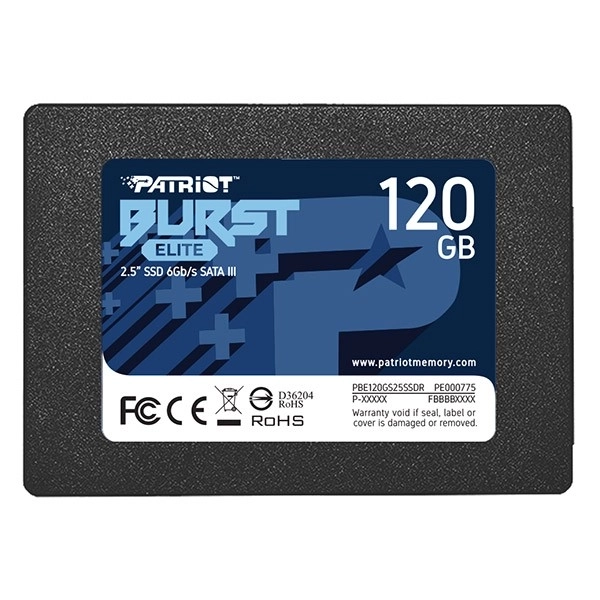 120GB Burst Elite 450/320MB/s SATA III 2,5 SSD disk