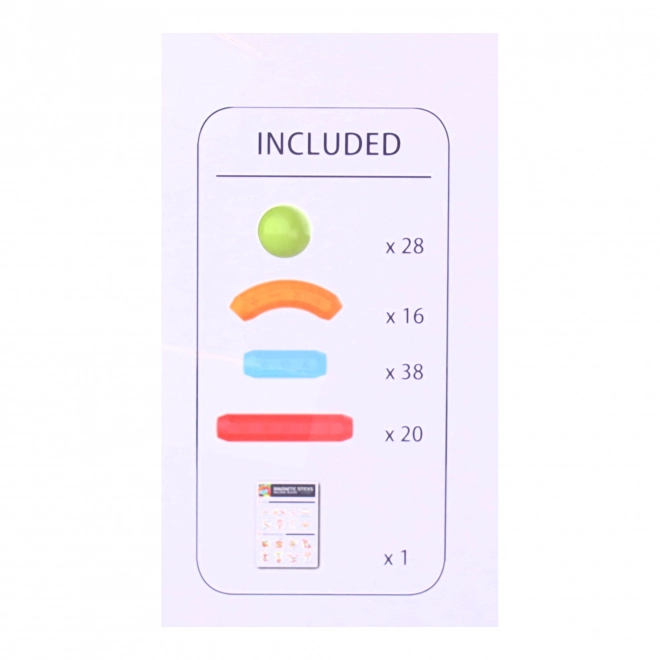 Magnetické stavebnice - sada 102 kusů