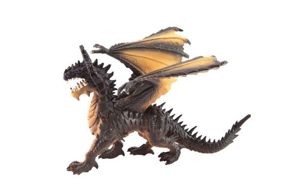 Sběratelské figurky draků – Černo-hnědý
