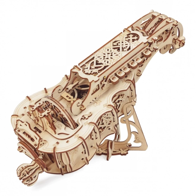 Ugears 3D dřevěné mechanické puzzle Hurdy-Gurdy