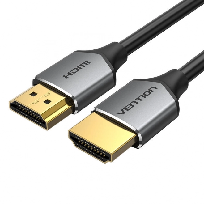 Ultra tenký kabel HDMI HD Vention ALEHF 1m 4K 60Hz (šedý)