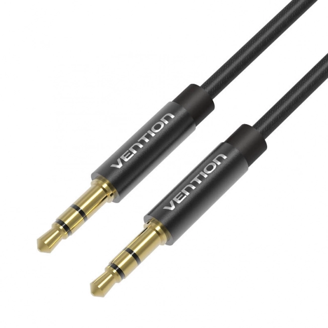 Audio kabel 3,5 mm mini jack Vention 1m černý