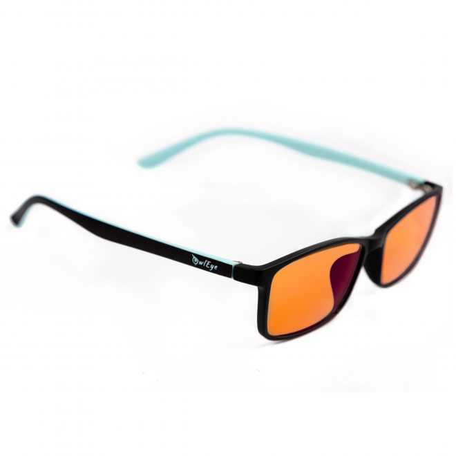 Brýle s filtrem modrého světla OWLEYE Model: ZMIERZCH I - 100% ochrana