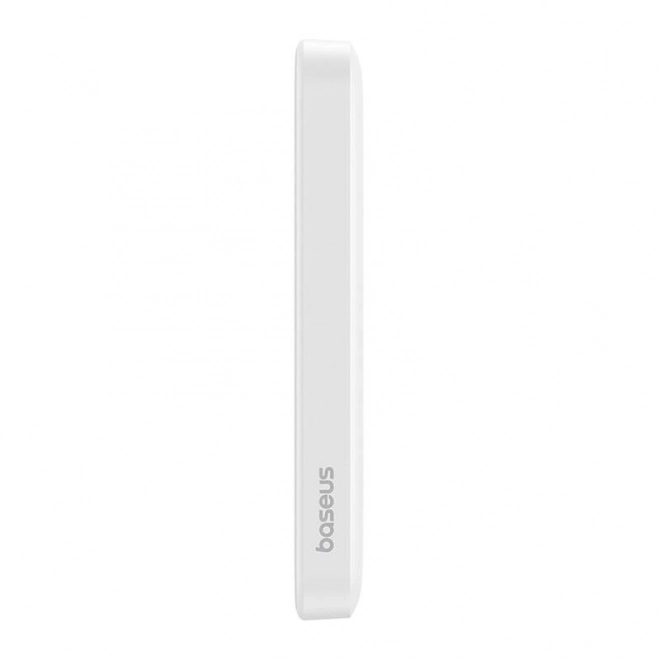 Magnetická mini powerbanka Baseus 5000mAh, USB-C 20W (bílá)