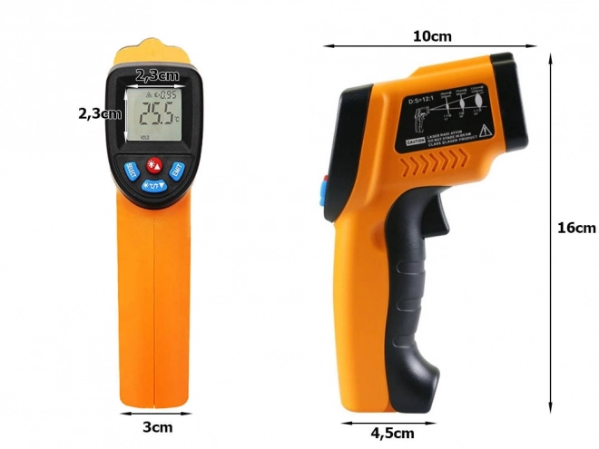 Bezkontaktní laserový pyrometr -50 +550°c