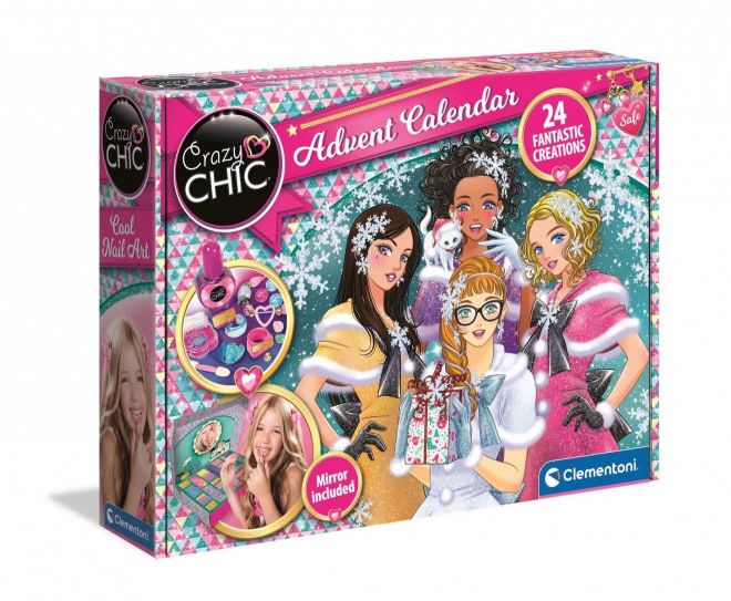 Adventní kosmetický kalendář pro děti Crazy Chic