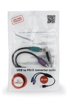 Adaptér 2xPS2->USB myš + klávesnice