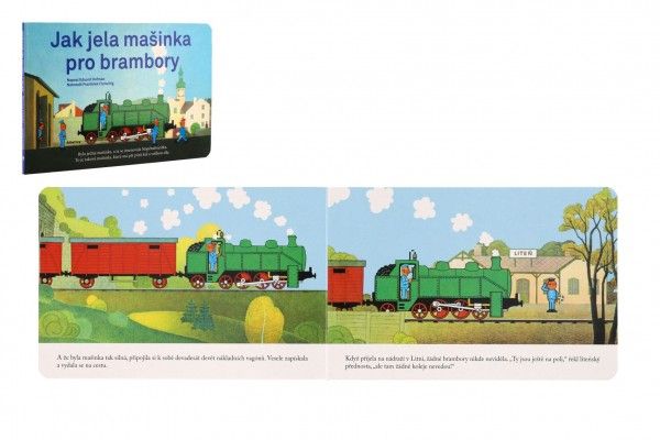 Dětská knížka - Jak jela mašinka pro brambory