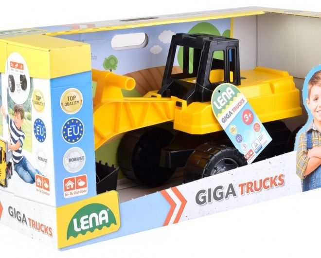 Žlutočerný bagr Giga Trucks 68cm
