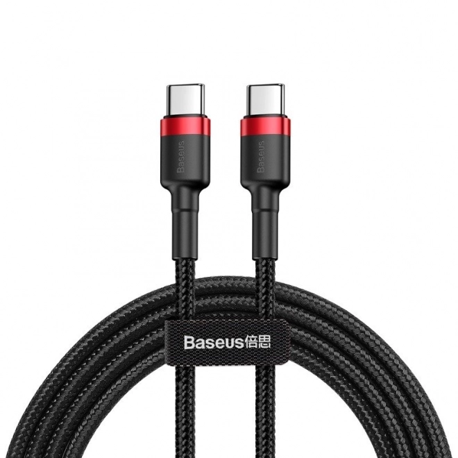 Baseus Cafule Cable USB-C PD 2.0 QC 3.0 60W 2m (černo-červená)