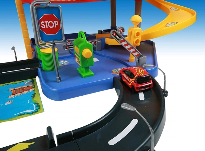 Bburago Parking Playset garáž