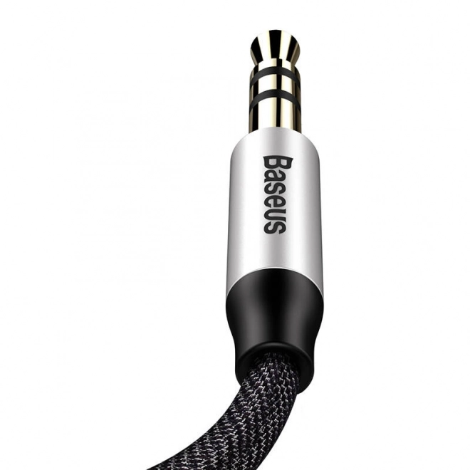 Baseus Yiven Audio kabel 3,5 samec Audio M30 1,5 m - stříbrno-šedý