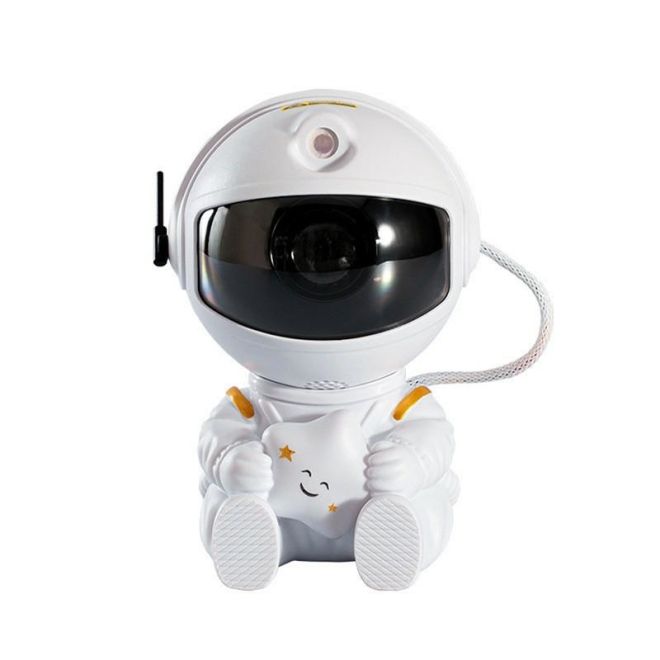 Bílý projektor Astronaut