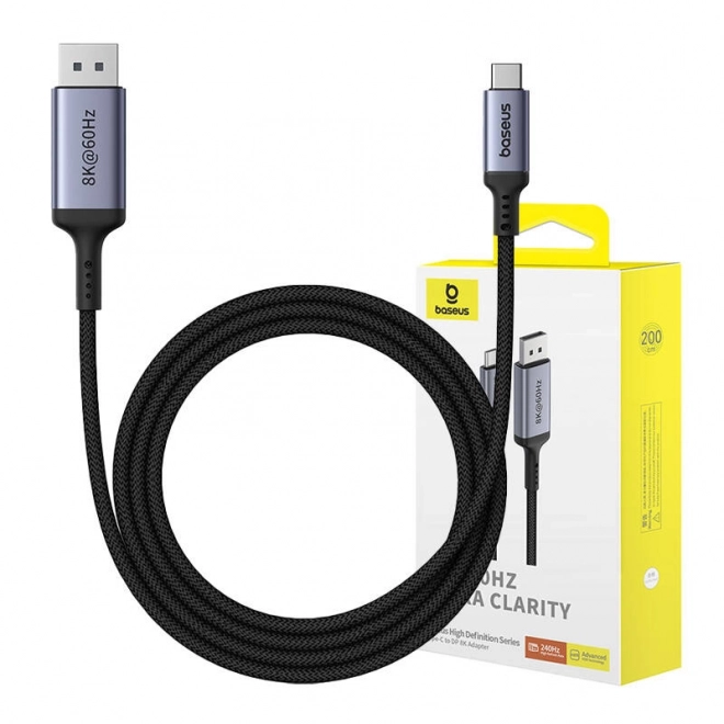 Adaptér Baseus USB-C na DisplayPort 2m