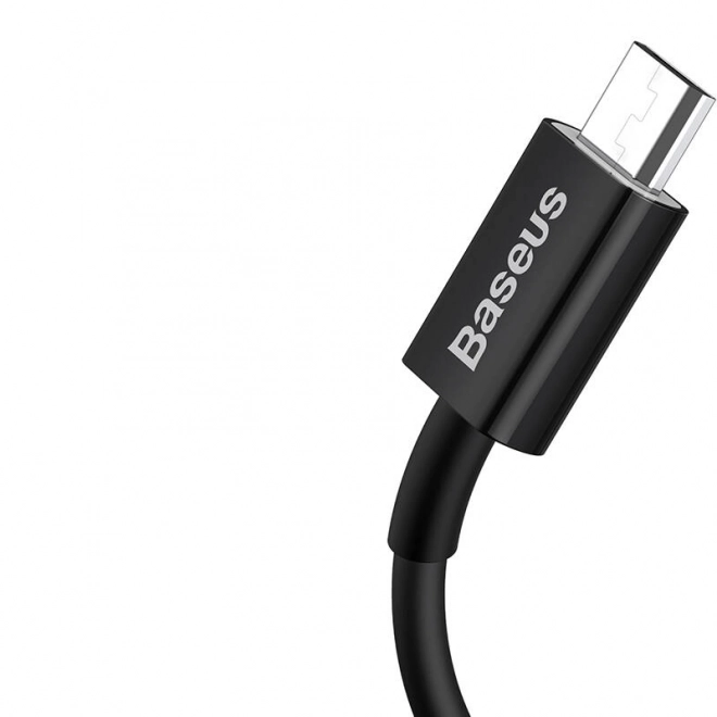 Kabel Baseus Superior Series USB na micro USB, 2A, 2 m (černý)