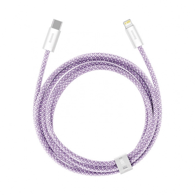 Kabel USB-C pro Lightning Baseus řady Dynamic, 20 W, 2 m (fialový)