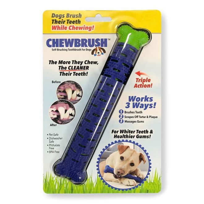 Žvýkací hračka pro psy zubní kartáček pro psy