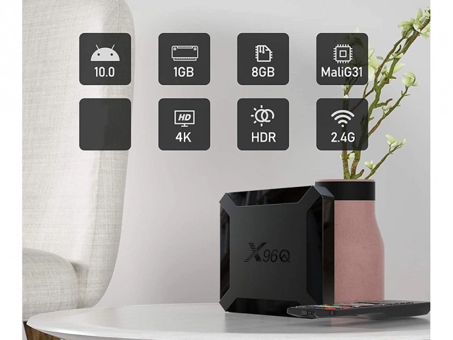 Multimediální přehrávač Smart TV Box s Android HDMI