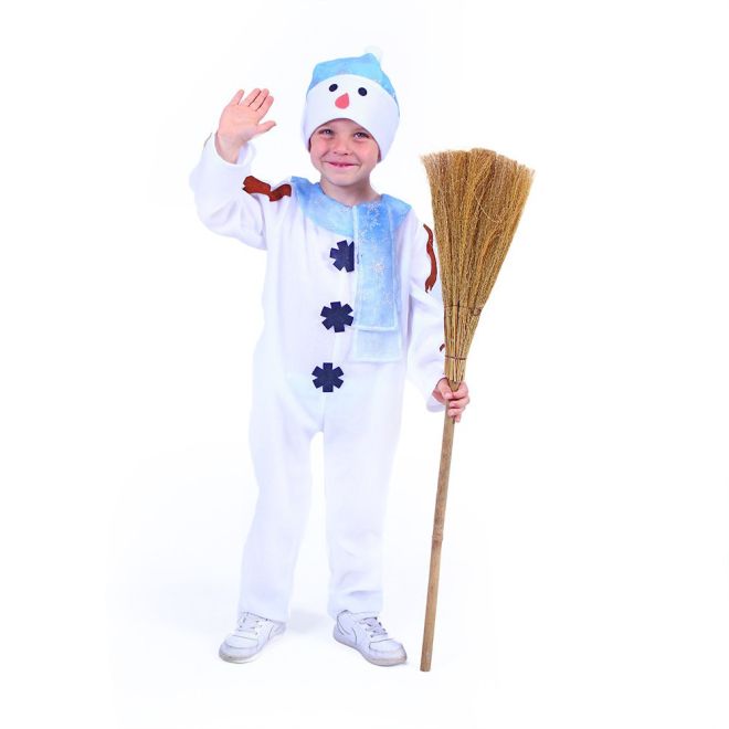 Karnevalový kostým sněhuláka