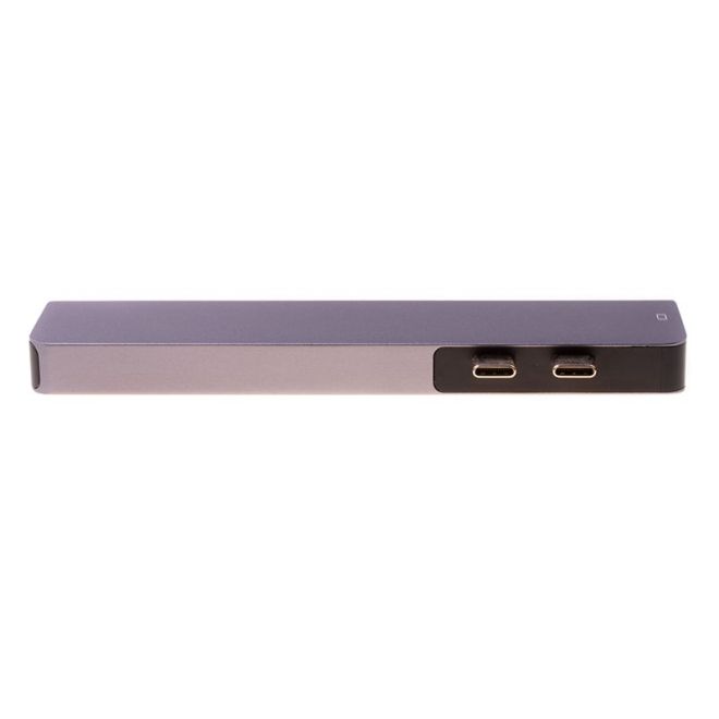 Adaptér 7v1 HUB USB-C HDMI 4K SD Macbook Pro / Air - šedý