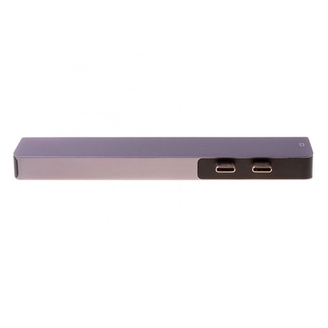 Adaptér 7v1 HUB USB-C HDMI 4K SD pro MacBook Pro / Air - Šedý