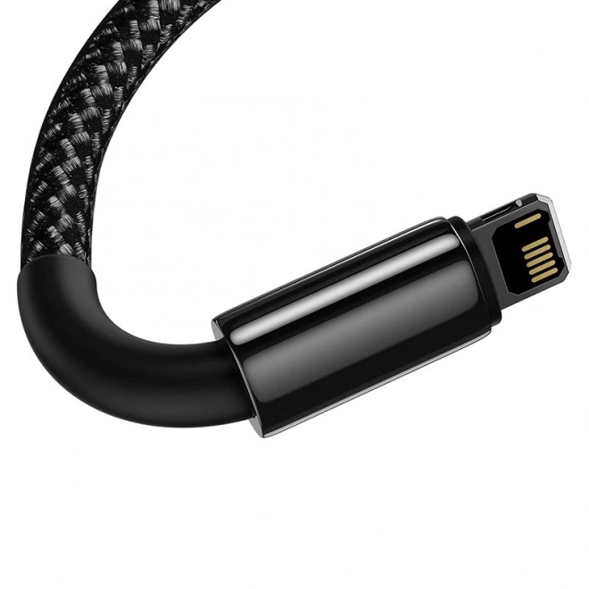 Baseus Tungsten Gold Cable USB to iP 2.4A 1m (černý)