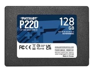 128GB P220 550/480 MB/s SATA III 2,5 SSD