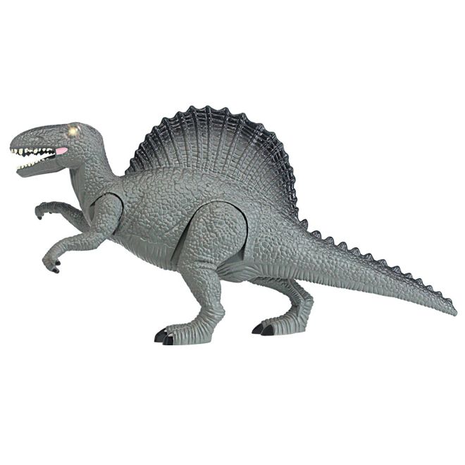 Dinosaurus světlo, zvuk, Spinosaurus šedý