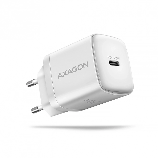 ACU-PD20W PD 20W síťová nabíječka, 1x port USB-C, PD3.0/QC3.0/AFC/FCP/Apple White