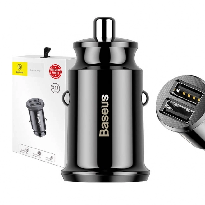 Nabíječka do auta Baseus Grain s Duo USB porty