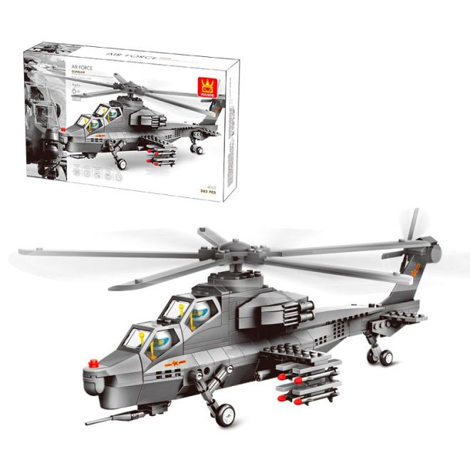 Cihly útočného vrtulníku (283 cihel)