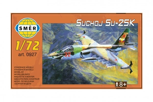 Model Suchoj Su-25K 21x20cm v krabici 25x14x4,5cm