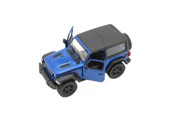 Kovové auto Kinsmart Jeep Wrangler 2018 na zpětné natažení 12,5cm