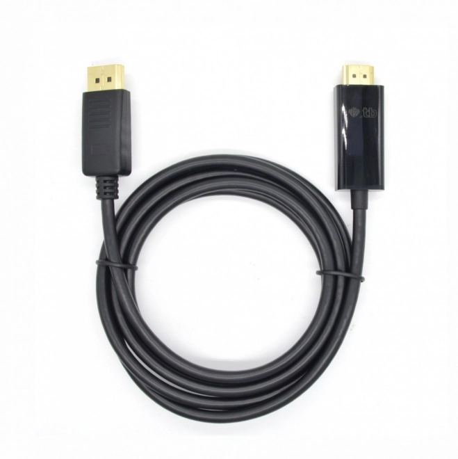 Kabel DisplayPort - HDMI 1,8 m. černý