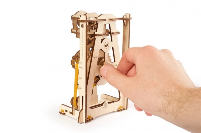 Ugears 3D puzzle - Kyvadlo metronom 92 dílků