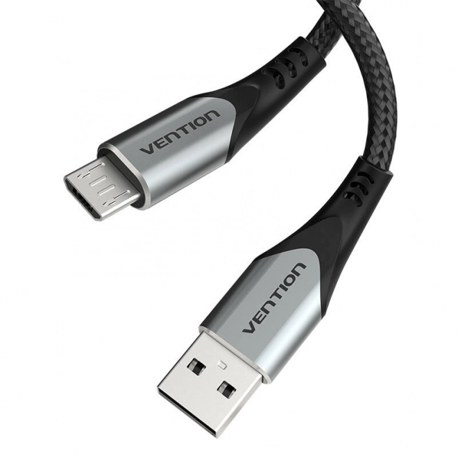 USB kabel 2.0 A na Micro USB Vention šedý