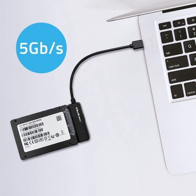 Adaptér SATA | 2,5" adaptér SSD HDD | USB 3.0 | Super speed 5Gb/s | 2TB