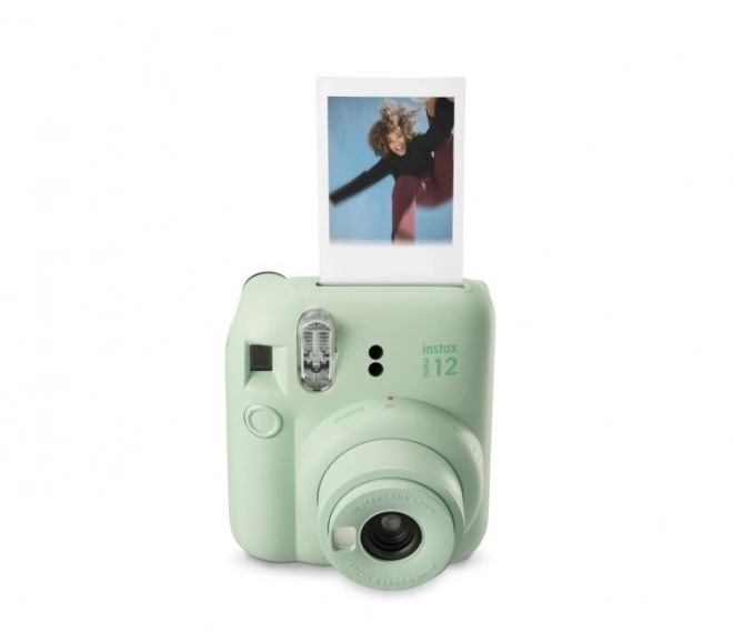 Instax mini 12 BIG BUNDLE (fotoaparát + pouzdro + album) zelený