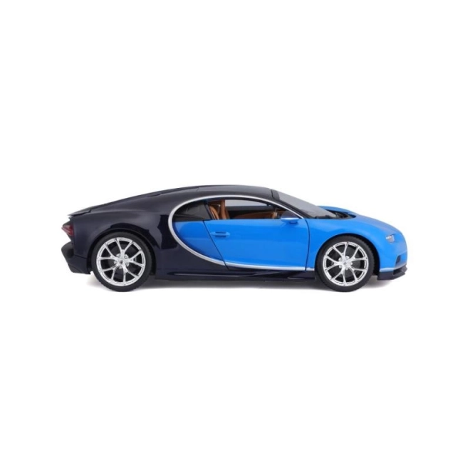 Bburago 1:18 Plus Bugatti Chiron modrá