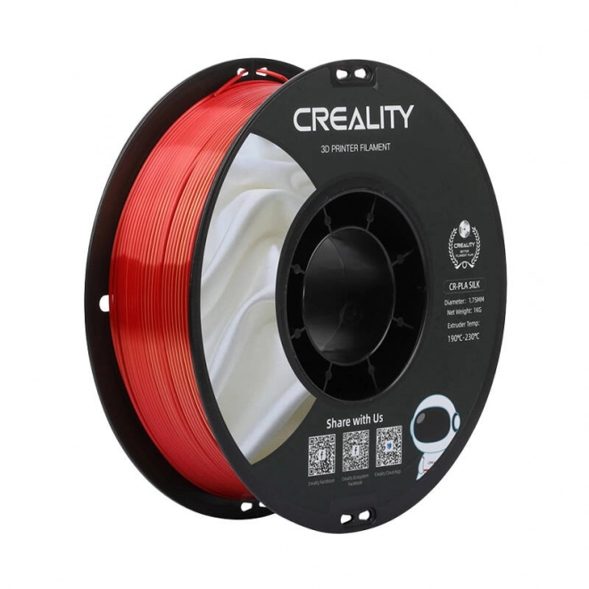 CR-Silk PLA filament Creality (zlatočervený)