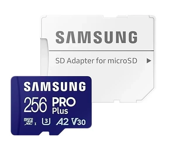 Rychlá microSD karta PRO Plus s adaptérem