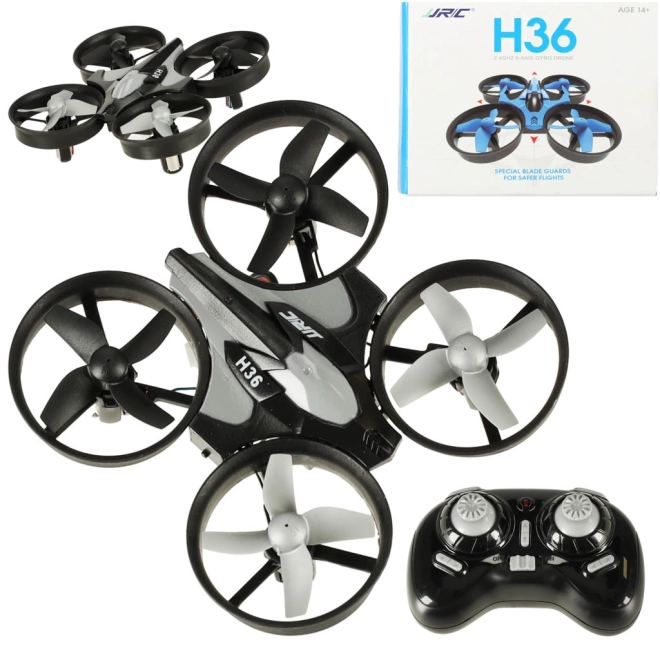 JJRC H36 mini 2,4GHz 4CH 6osý RC dron černý