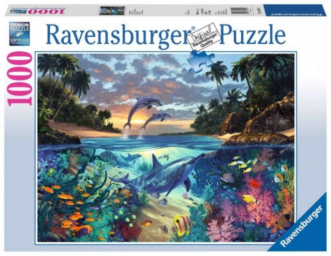 Puzzle Ravensburger Zátoka korálů 1000 dílků