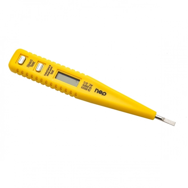 Zkoušečka napětí 12-250V Deli Tools EDL8003 (žlutá)