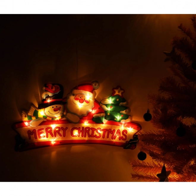 Vánoční LED dekorace Merry Christmas 45 cm