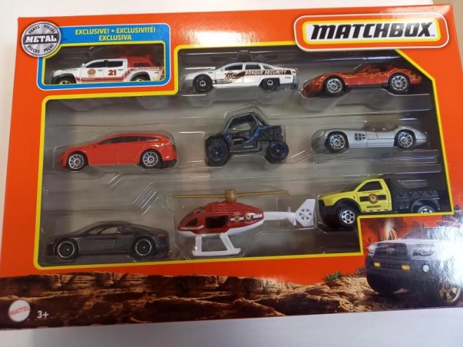 Auta Matchbox 9-Pack