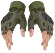 Vojenské taktické rukavice pro přežití bez prstů Xl