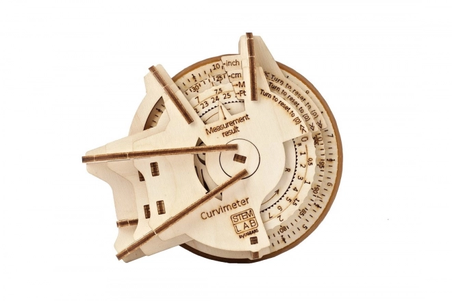 Ugears 3D puzzle - Stem Lab Curvimeter 109 dílků