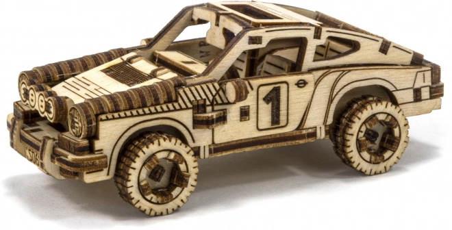 Wooden City 3D puzzle Superfast Rally Car č.4