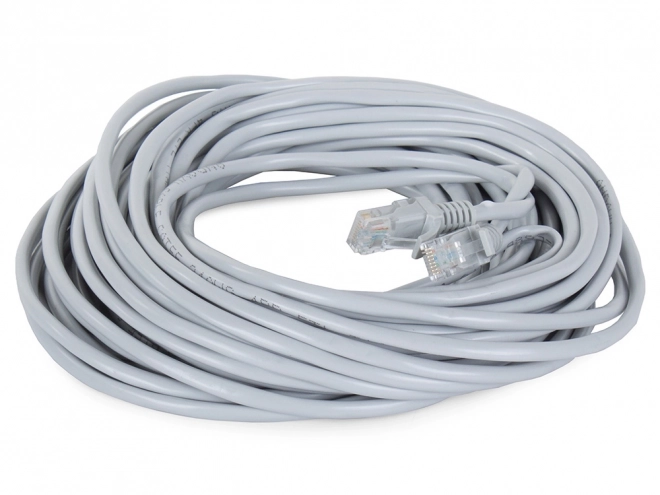 Síťový kabel lan cat5e rj45 kroucený pár ethernet 15m